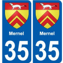 35 Penmarch wappen aufkleber typenschild aufkleber stadt