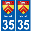 35 Penmarch blason autocollant plaque stickers ville