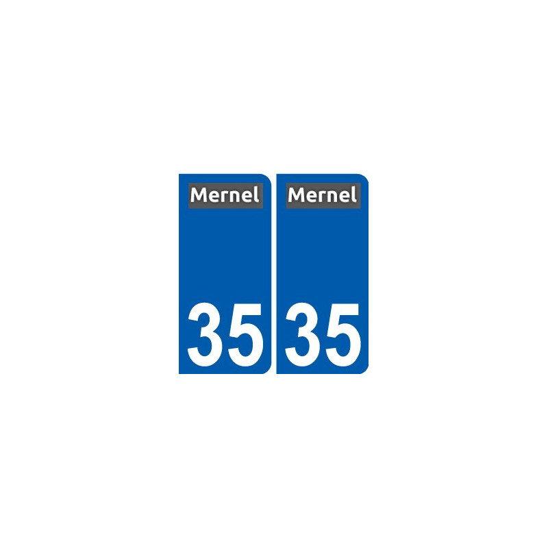35 Penmarch logo autocollant plaque stickers ville