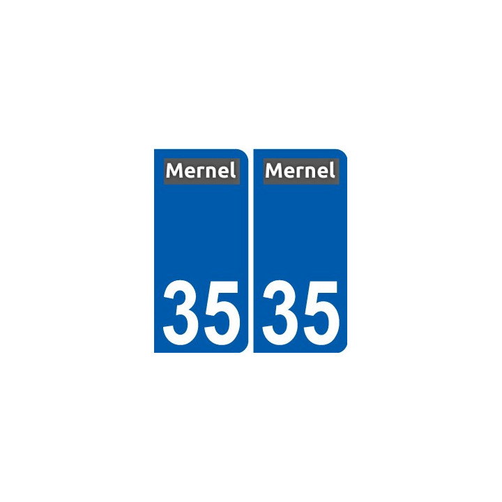 35 Penmarch logotipo de la etiqueta engomada de la placa de pegatinas de la ciudad