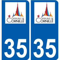 35 Penmarch logo adesivo piastra adesivi città