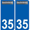 35 Penmarch logo adesivo piastra adesivi città