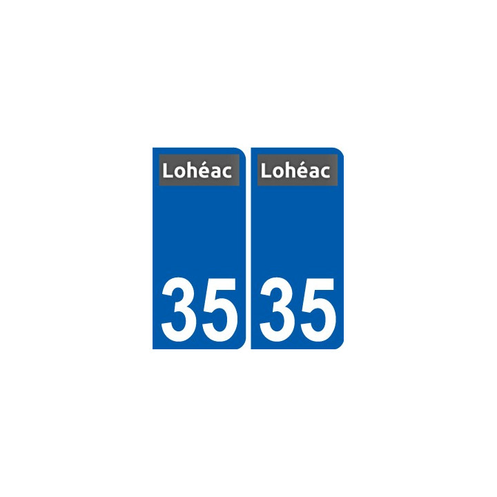 35 Penmarch logo sticker plate stickers city
