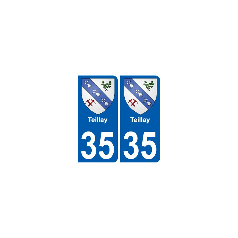 35 Penmarch blason autocollant plaque stickers ville