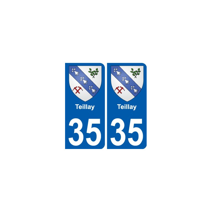 35 Penmarch blason autocollant plaque stickers ville