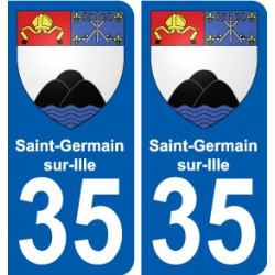 35 Penmarch blason autocollant plaque stickers ville