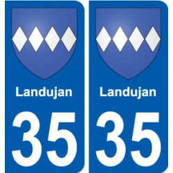 35 Penmarch blason autocollant plaque stickers ville