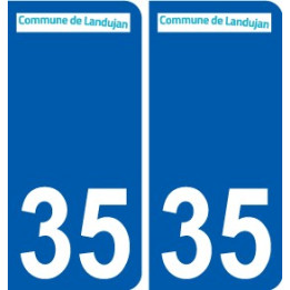 35 Penmarch logo autocollant plaque stickers ville