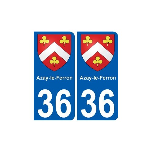 36 Penmarch escudo de armas de la etiqueta engomada de la placa de pegatinas de la ciudad