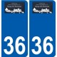 36 Penmarch logo adesivo piastra adesivi città