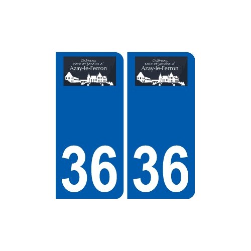 36 Penmarch logo sticker plate stickers city