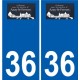 36 Penmarch logo sticker plate stickers city
