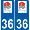 36 Penmarch logo adesivo piastra adesivi città