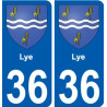 36 Penmarch blason autocollant plaque stickers ville