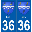 36 Penmarch blason autocollant plaque stickers ville
