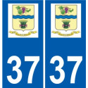 37 Penmarch logo aufkleber typenschild aufkleber stadt