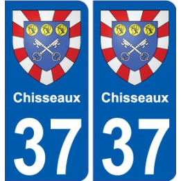 37 Penmarch coat of arms sticker plate stickers city