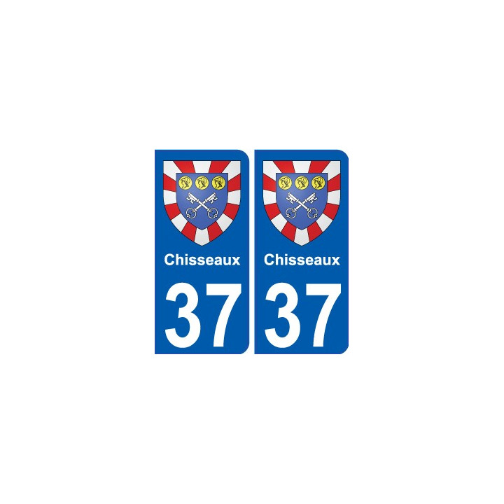 37 Penmarch coat of arms sticker plate stickers city