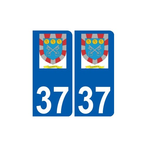 37 Penmarch logo sticker plate stickers city