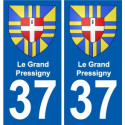 37 Penmarch wappen aufkleber typenschild aufkleber stadt