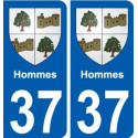 37 Penmarch blason autocollant plaque stickers ville
