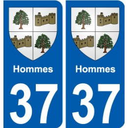 37 Penmarch coat of arms sticker plate stickers city