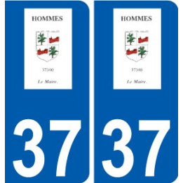 37 Penmarch logotipo de la etiqueta engomada de la placa de pegatinas de la ciudad