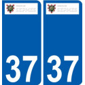 37 Penmarch logo aufkleber typenschild aufkleber stadt