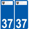 37 Penmarch logo sticker plate stickers city