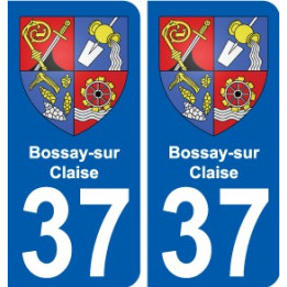 37 Penmarch escudo de armas de la etiqueta engomada de la placa de pegatinas de la ciudad