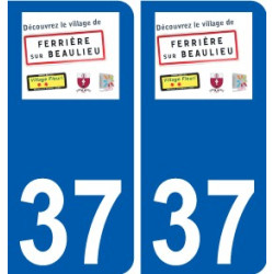 37 Penmarch logotipo de la etiqueta engomada de la placa de pegatinas de la ciudad