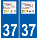 37 Penmarch logo aufkleber typenschild aufkleber stadt