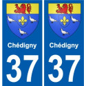 37 Penmarch blason autocollant plaque stickers ville