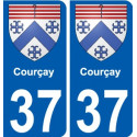 37 Penmarch blason autocollant plaque stickers ville