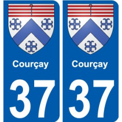 37 Penmarch blason autocollant plaque stickers ville