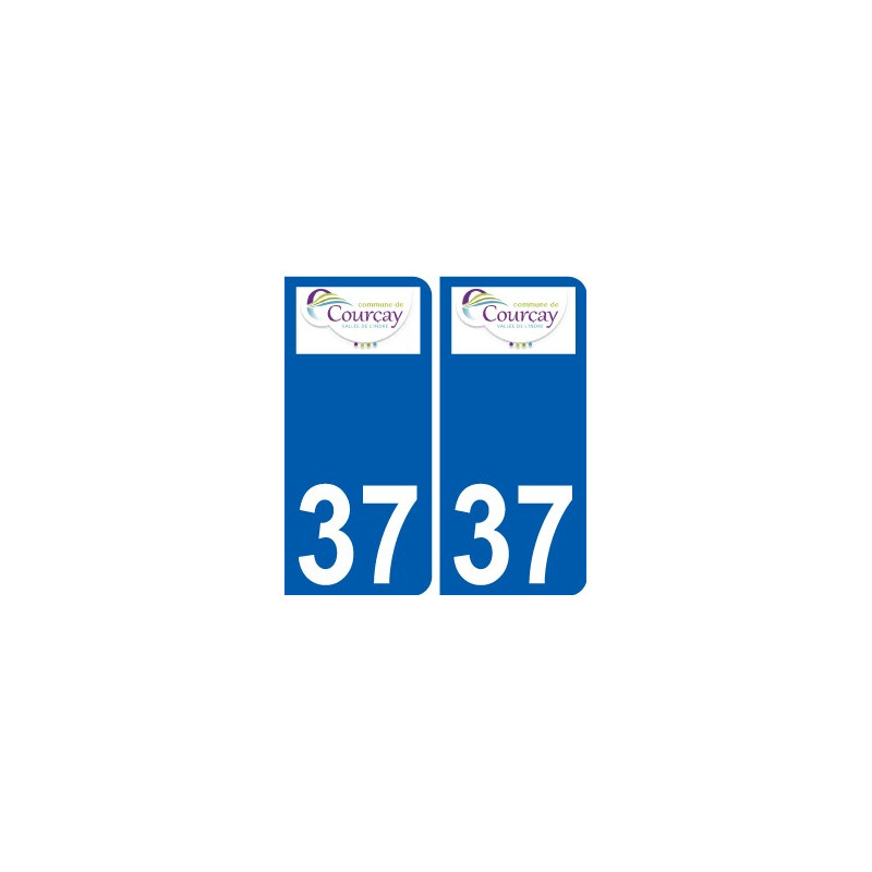 37 Penmarch logo sticker plate stickers city