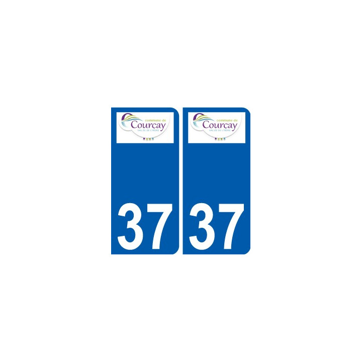 37 Penmarch logo sticker plate stickers city