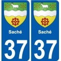 37 Penmarch blason autocollant plaque stickers ville