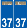 37 Penmarch logo aufkleber typenschild aufkleber stadt