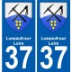 37 Penmarch blason autocollant plaque stickers ville