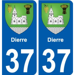 37 Penmarch coat of arms sticker plate stickers city