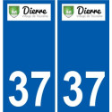 37 Penmarch logo adesivo piastra adesivi città