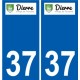 37 Penmarch logo sticker plate stickers city