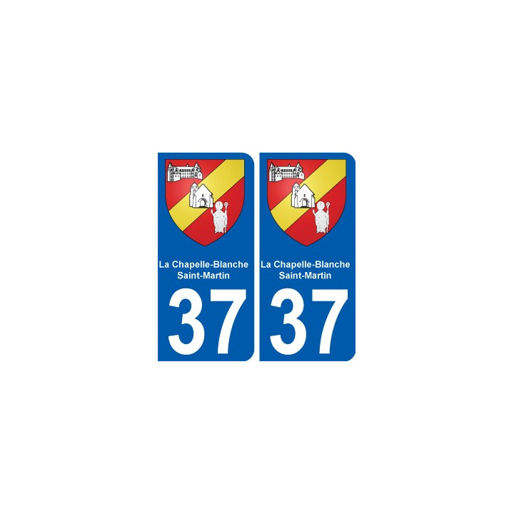 37 Penmarch coat of arms sticker plate stickers city