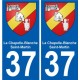 37 Penmarch blason autocollant plaque stickers ville