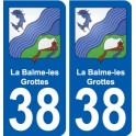 38 Penmarch stemma adesivo piastra adesivi città
