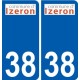 38 Penmarch logo sticker plate stickers city