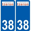 38 Penmarch logo autocollant plaque stickers ville