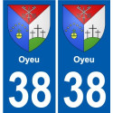 38 Penmarch blason autocollant plaque stickers ville