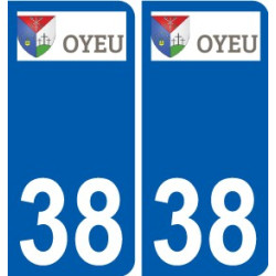 38 Penmarch logo autocollant plaque stickers ville